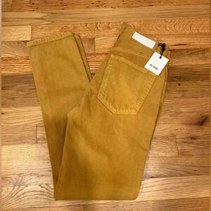 RE/DONE Original Womens jeans size 25, Earthen Gold, NWT